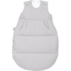 ODENWÄLDER Thermo- Nest ® Donzen Slaapzak Karo Zilver 70cm - 130cm