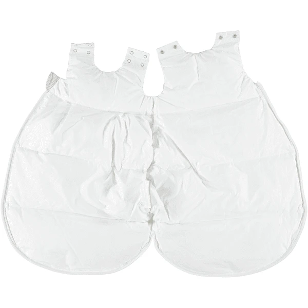 ODENWÄLDER Thermo- Nest ® Donzen Slaapzak Karo Zilver 70cm - 130cm - Afbeelding 4