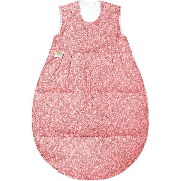 Odenwälder Thermo Nest Donzen Slaapzak White Leaves Cranberry - Afbeelding 2