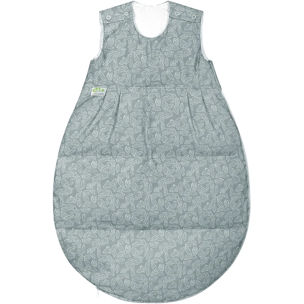 Odenwälder Thermo Nest Donzen Slaapzak White Leaves Grijs - Afbeelding 2