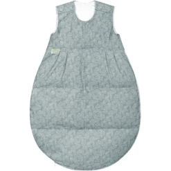 Odenwälder Thermo Nest Donzen Slaapzak White Leaves Grijs