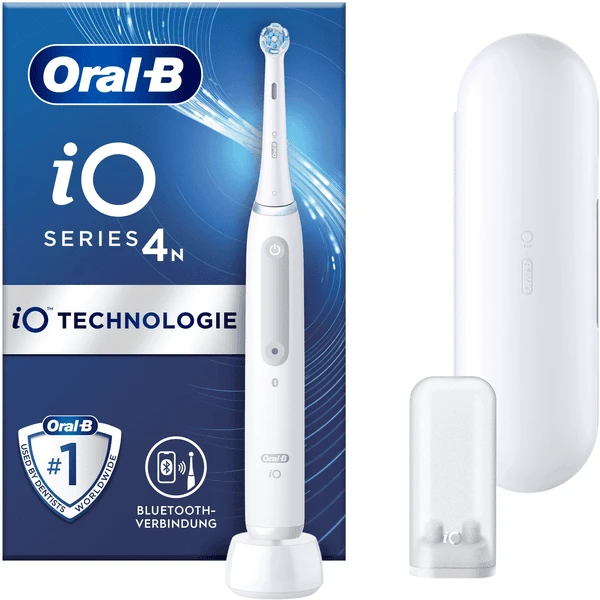 Oral B Oral-B Elektrische Tandenborstel, IO Series 4 Met Reisetui Heel White - Afbeelding 3