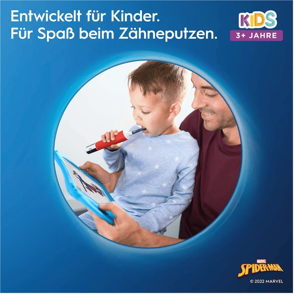 Oral B Oral-B Elektrische Tandenborstel, Vitality 100 Kids, Spider Man - Afbeelding 2