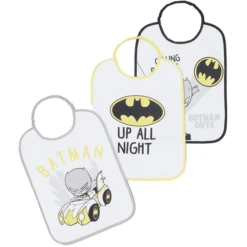 OVS Slabbetje 3-Pack Batman Wit