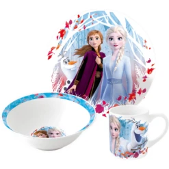 P:os Ontbijtset Frozen, 3st.