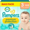 Pampers® Pampers Premium Protection , Maat 3 Midi, 6-10kg, Maxi Pack (1x 102 Luiers)