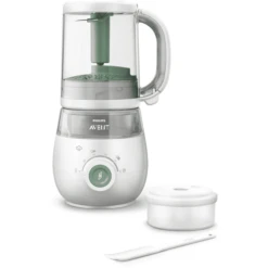 Philips Avent 4-in-1 Babyvoedselmaker, -stomer En -mixer SCF885/01 Groen