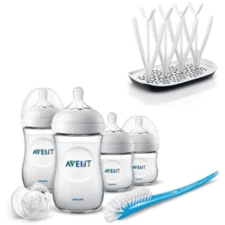 Philips Avent Startset Met Babyflessenset SCD301/01 Naturnah 2.0 En Droogrek SCF149/00