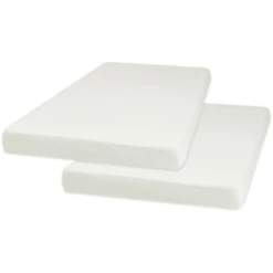 Playshoes Jersey Hoeslaken 2-pack 70 X 140 Cm Naturel