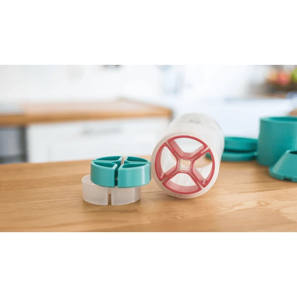 POWDY Melkpoederverdeler Met Verwisselbare Inzetstukken Grijs - Afbeelding 4