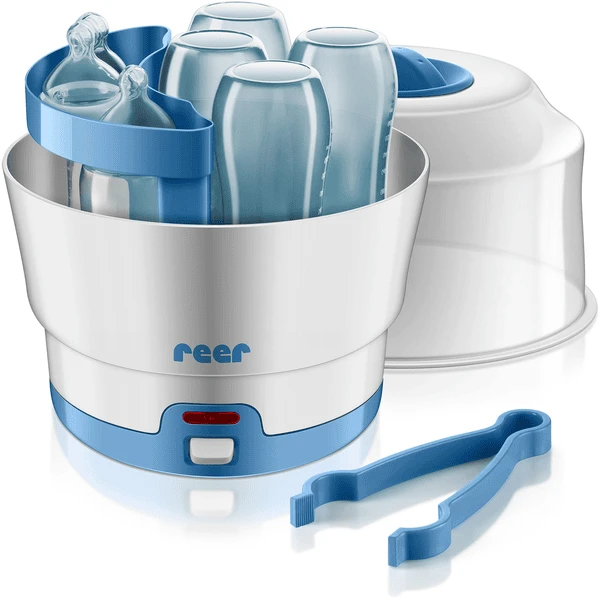 REER 36020 Sterilisator VapoMat Blauw/wit - Afbeelding 2