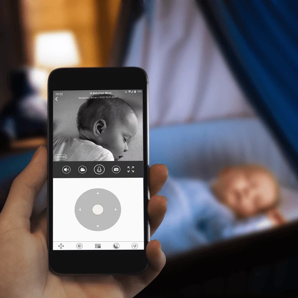 Reer Babyfoon IP Babycam Move - Afbeelding 2
