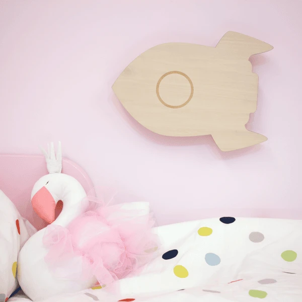 Reer Nachtlampje Lumilu Silhouette Light - Rocket - Afbeelding 4