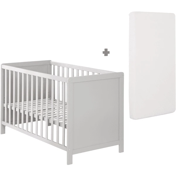 Roba Co-sleeper Taupe 60 X 120 Cm Met Matras