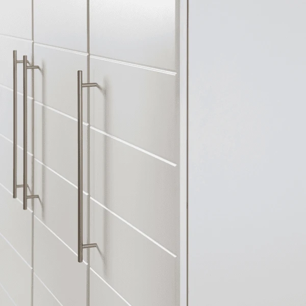 Roba Garderobekast Nele 3-deurs Wit - Afbeelding 4