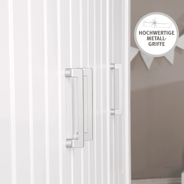 Roba Garderobekast Wilma 3-deurs - Afbeelding 4