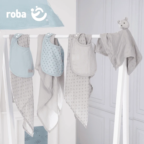 Roba Geschenkset Baby Essential S Lil Planet Grijs - Afbeelding 4