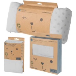Roba Geschenkset BIO Jersey Slapen Small Lil Planet Grijs