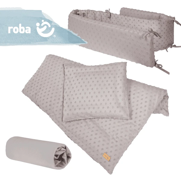 Roba Geschenkset BIO Jersey Slapen Small Lil Planet Grijs - Afbeelding 5