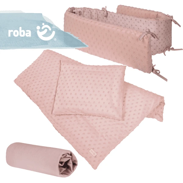 Roba Geschenkset BIO Jersey Slapen Small Lil Planet Roze - Afbeelding 2