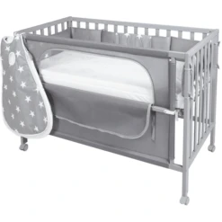 Roba Room Bed Co-sleeper Safe Asleep® Little Stars