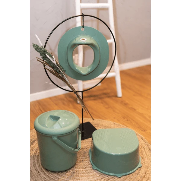 Rotho Baby Design WC-zitting Bella Bambina, Leisteen Green - Afbeelding 2