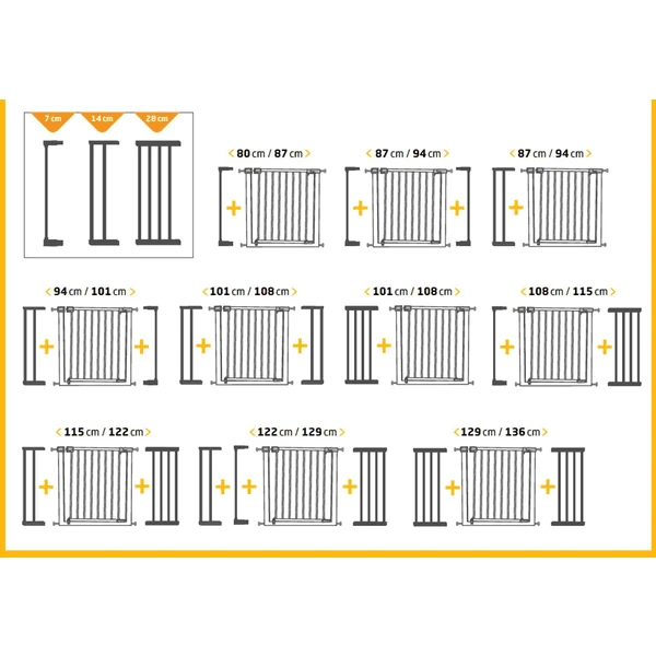 Safety 1st Deurhekje Auto Close Inclusief Verlenging 28 Cm - Afbeelding 5