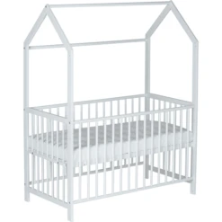 Schardt Huisbed Micky Wit Gelakt 60x120cm