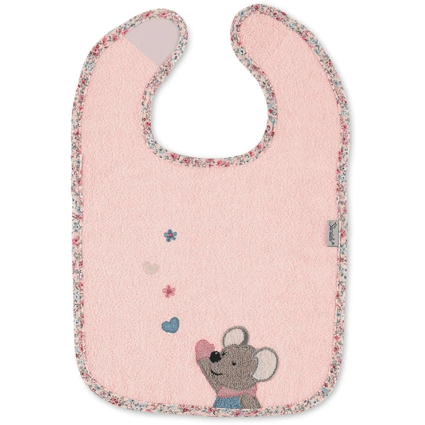 Sterntaler Klittenband Slabbetje Mabel Zacht Roze