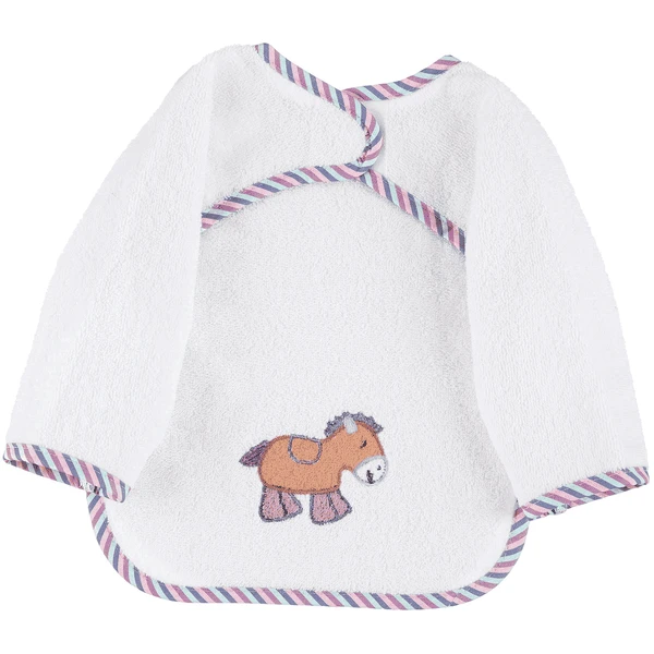 Sterntaler Slabbetje Pauline Wit - Afbeelding 3