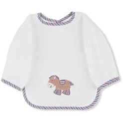 Sterntaler Slabbetje Pauline Wit