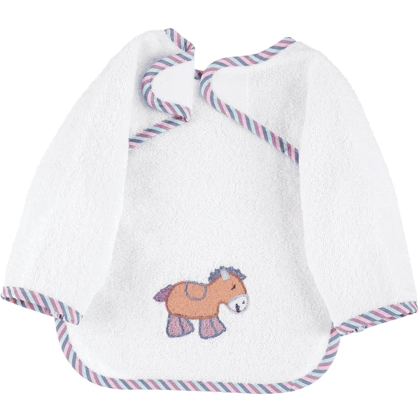 Sterntaler Slabbetje Pauline Wit - Afbeelding 5