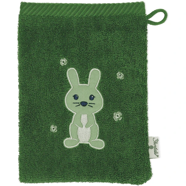 Sterntaler Washandschoenen Twin Pack Kinni Donkergroen - Afbeelding 2