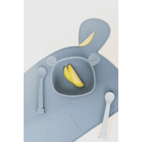 The Cotton Cloud Placemat Lili De Beer, Indigo Blauw - Afbeelding 4