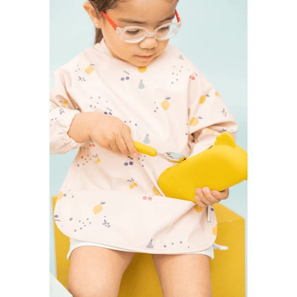 The Cotton Cloud Slabbetje Met Mouwen Fruitig - Afbeelding 3
