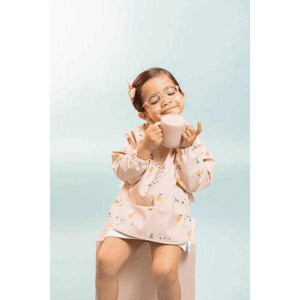 The Cotton Cloud Slabbetje Met Mouwen Regenboog - Afbeelding 4