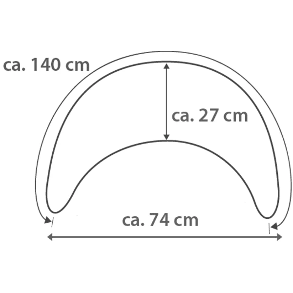 THERALINE Pluche Maanpopulier - Afbeelding 5