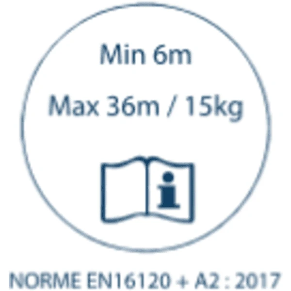 THERMOBABY® Thermobaby ® Stoelverhoger Tudi, Green Celadon - Afbeelding 3