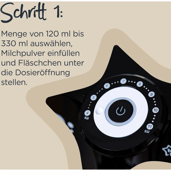 Tommee Tippee Fles Conditioner Met Extra Filter Perfect-Prep In Zwart - Afbeelding 5