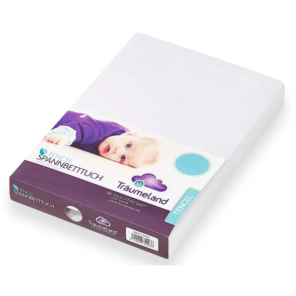 Träumeland Hoeslaken TENCEL® Wit 40x90 Cm, 40x90 Cm - Afbeelding 4