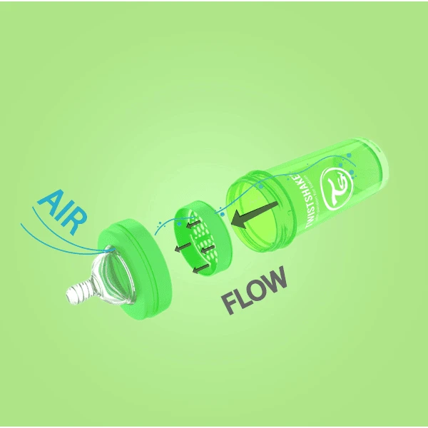 Twistshake Twist Shake Drinkflesje Anti-koliek 260 Ml Pastel Roze - Afbeelding 5