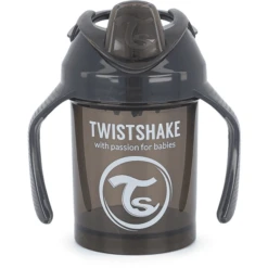 Twistshake TWIST SHAKE Mini Beker Van 4 Maanden 230 Ml In Zwart