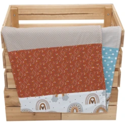 Ullenboom Knuffeldeken Regenboog 70x100 Cm