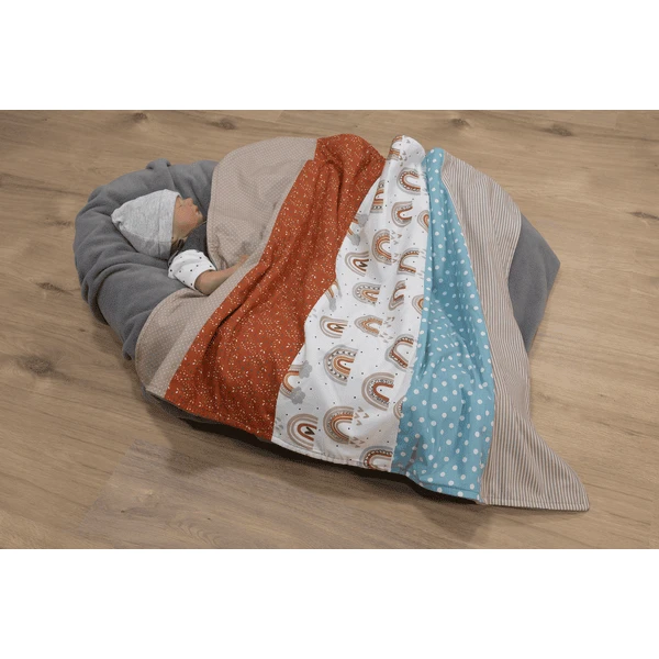 Ullenboom Knuffeldeken Regenboog 70x100 Cm - Afbeelding 5