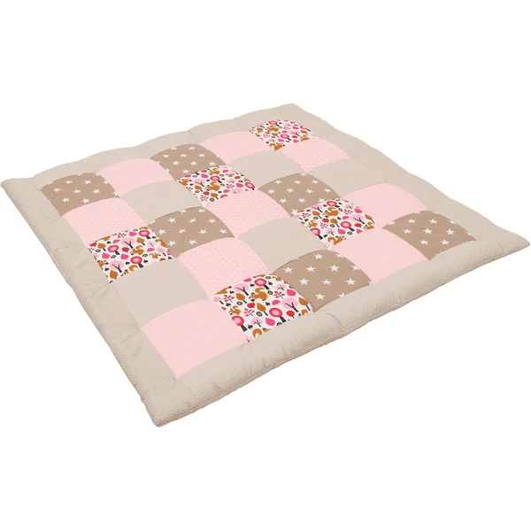 Ullenboom Kruipdeken & Boxkleed 120X120 Cm Zand Eekhoorn - Afbeelding 2