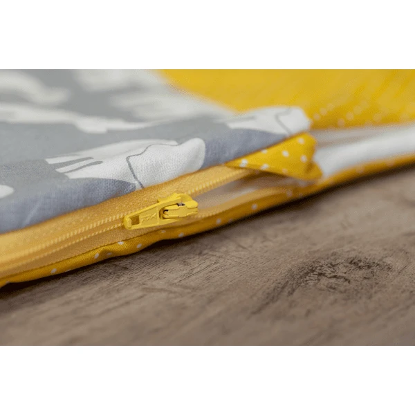 ULLENBOOM ® Slaapzak Olifant Geel - Afbeelding 4