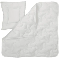 Urra Gewatteerde Babybeddenset Bamboo 80 X 80 Cm