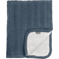 Vinter& Bloom Cuddly Deken Storm Blue