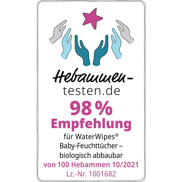 WaterWipes Babydoekjes, Biologisch Afbreekbaar, 1080 Doekjes (18 X 60 Stuks) - Afbeelding 3