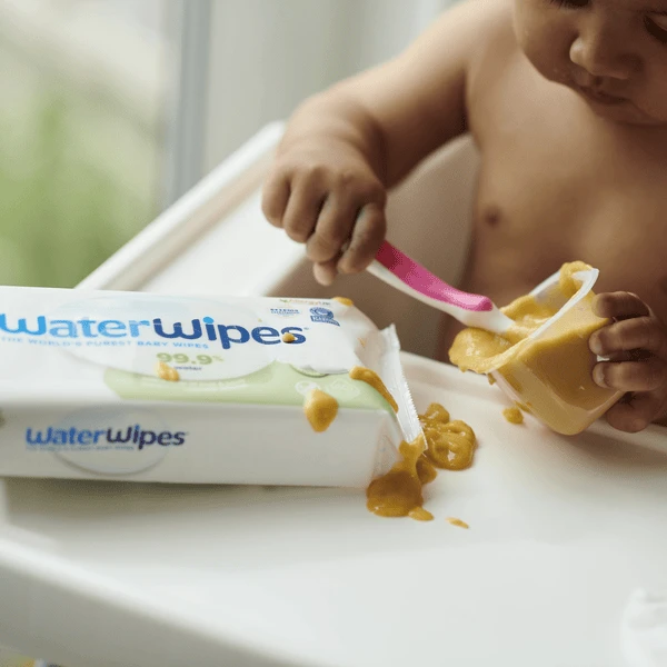 WaterWipes Babydoekjes, Kids, Biologisch Afbreekbaar, 12 X 60 Doekjes (720 Stuks - Afbeelding 2